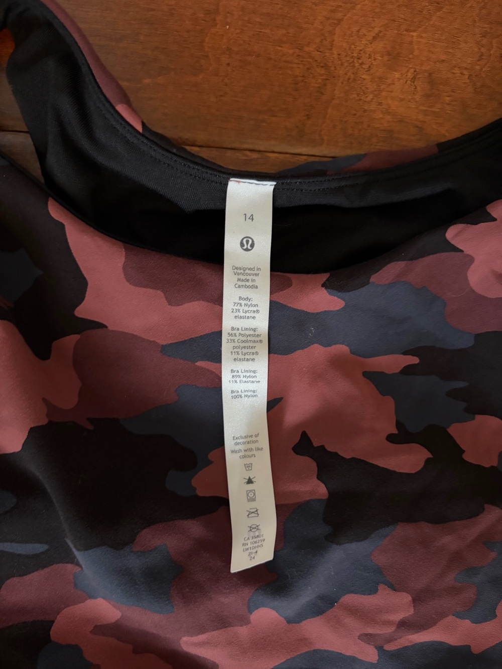 lululemon athletica invigorate training tank top - Picture 3 of 4